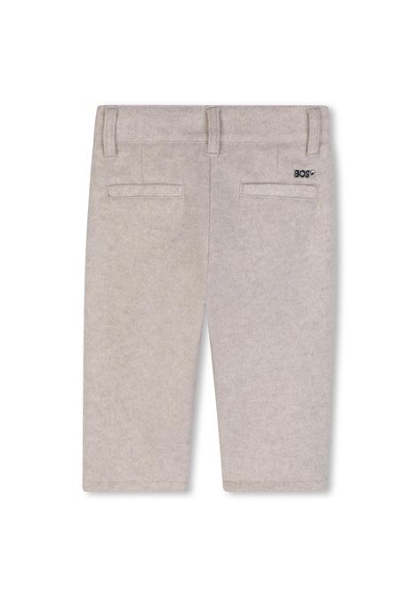 Pantaloni con logo applicato HUGO BOSS KIDS | J53469B51